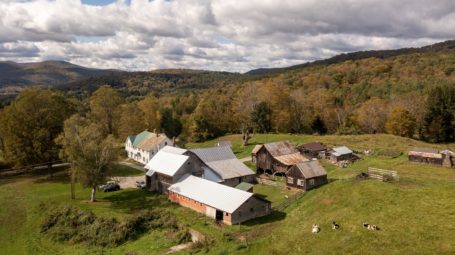 King Farm - Woodstock - Fall - 2021 - aerial