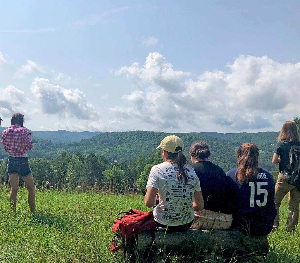 Outdoor education Placebased learning for Vermont high school students
