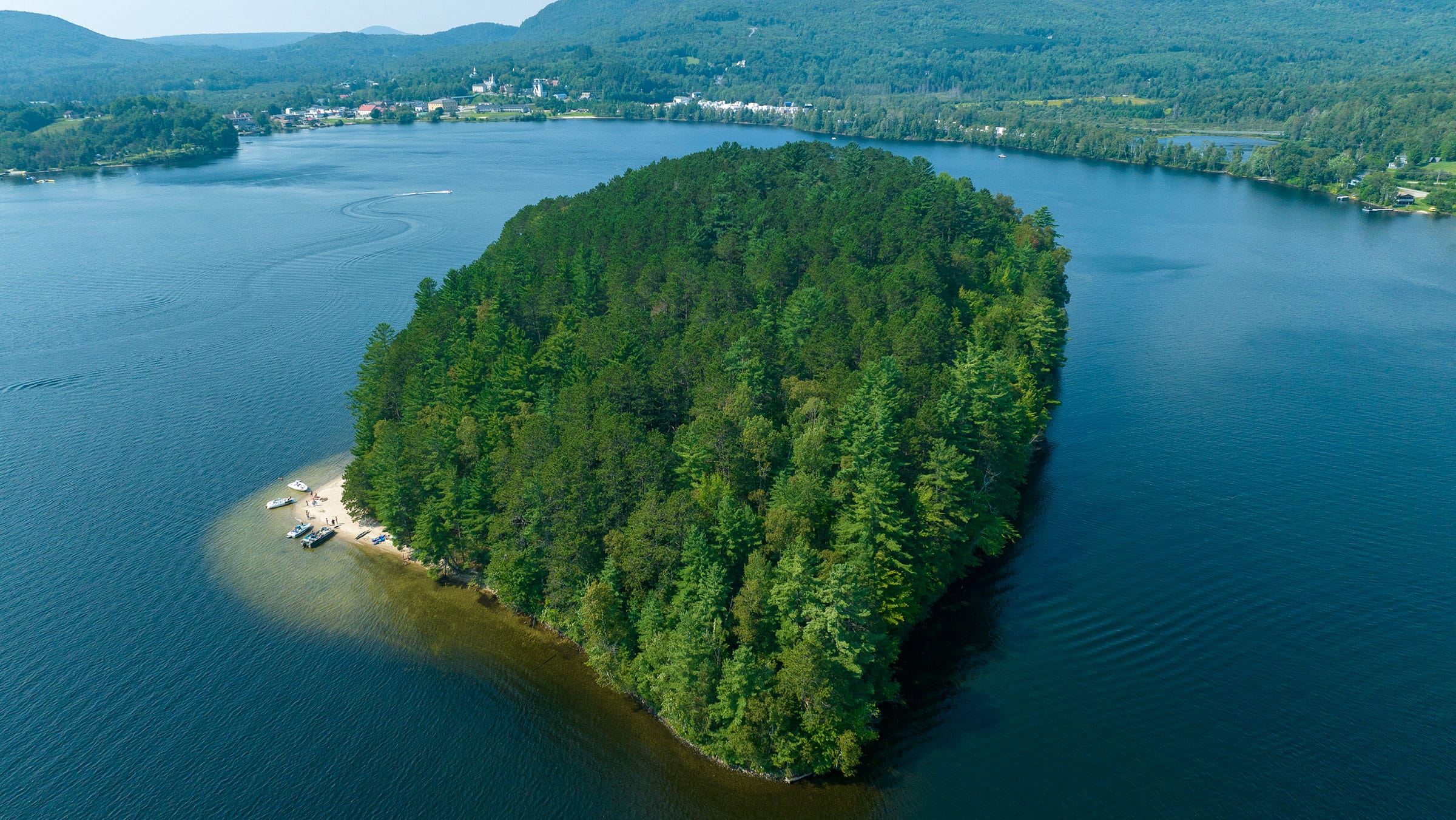 Island in Island Pond conserved, added to Brighton State Park