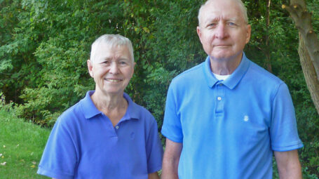 An elderly white couple who chose to donate their Vermont land