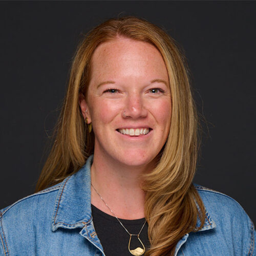 woman smiling at camera