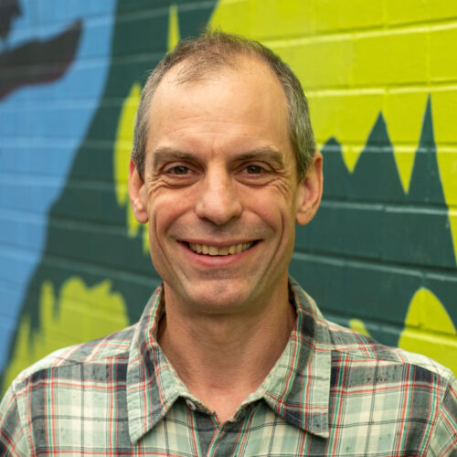 Portrait of Vermont Land Trust Board Chair Mike Donohue.